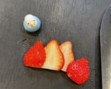透明ゼリーで作るいちごのレアチーズケーキ作り方5写真