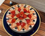 透明ゼリーで作るいちごのレアチーズケーキ作り方18写真