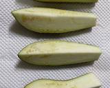 ナスと赤紫蘇の揚げ物作り方1写真