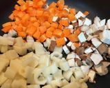 簡単!野菜とお豆のごった煮作り方1写真