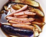 夏に♪なすのピリ辛焼き浸し作り方5写真