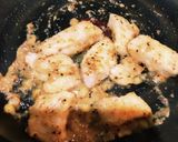 キウイ✕鶏胸肉でハニーマスタード風チキン作り方5写真