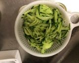 きゅうりの胡麻和え作り方1写真