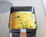 風味の良い【紅生姜と大葉の卵焼き】作り方2写真