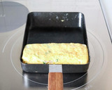 風味の良い【紅生姜と大葉の卵焼き】作り方4写真