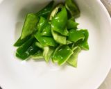 レンジ肉無豆腐甘辛ガーリック味野菜炒め作り方9写真