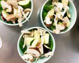 レンジ肉無豆腐甘辛ガーリック味野菜炒め作り方11写真