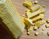 とうもろこしと鶏肉の炊き込みごはん作り方2写真
