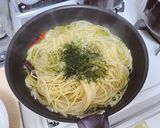 ニンニクたっぷり和風ペペロンチーノ作り方8写真