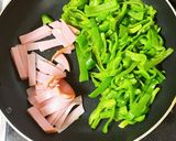 ピーマンとハムの炒め作り方6写真