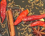 手羽元でインドの炊き込み御飯チキンプラオ作り方4写真