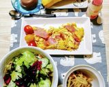 おやぢ的 サラダ お漬物茶漬け 作り方4写真