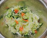 【保育園給食】みかん入りフレンチサラダ作り方5写真