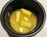 とうもろこしと牛肉のピラフ☆作り方1写真