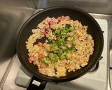 男の一人暮らし。手抜きせず、チャーハン。作り方7写真