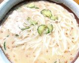 濃厚ごまだれの冷や汁そうめん作り方8写真