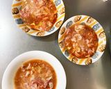 全てレンジもやし入ナポリタン味甘酢酢豚作り方4写真