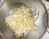 全てレンジもやし入ナポリタン味甘酢酢豚作り方5写真