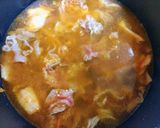 簡単夕飯昼食！包丁いらず10分旨辛豚キムチうどん作り方4写真