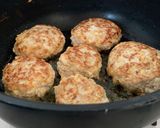 ふわっ豆腐＆鶏肉ハンバーグ！下味は味噌作り方3写真