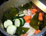 ズッキーニと根菜の炊き合わせ。作り方2写真