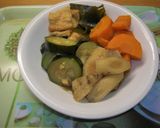 ズッキーニと根菜の炊き合わせ。作り方3写真