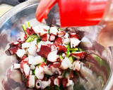 夏のビールのお供に！タコとキムチの和え物作り方3写真