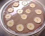 チョコ味のバナナ♡クラフティ作り方4写真