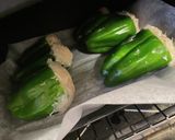 丸ごとピーマンの鶏むね肉詰め作り方5写真