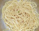 ゼンブヌードル！かんたん焼き明太子そば作り方8写真