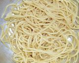 ゼンブヌードル！かんたん焼き明太子そば作り方9写真