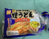 マカパウダー入りしょうゆ味の焼きうどん作り方1写真