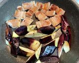 豚バラとなすのスタミナ丼作り方3写真