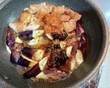 豚バラとなすのスタミナ丼作り方4写真
