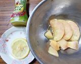 ヨウサマの減塩おやじの冷製モモのパスタ作り方1写真