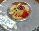 ヨウサマの減塩おやじの冷製モモのパスタ作り方5写真