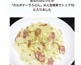 うどんのカルボラーナ風作り方5写真