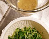 豆苗と海老のサラダ作り方4写真
