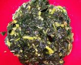 モロヘイヤとみょうがシソ豆腐のとろとろ丼作り方4写真