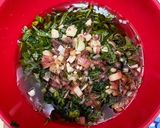 モロヘイヤとみょうがシソ豆腐のとろとろ丼作り方6写真