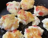 ハンペンと豆腐のふわふわ焼き★作り方3写真