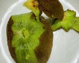 キウイ茶福豆ベビーチーズピンクペッパー作り方3写真