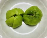 キウイ茶福豆ベビーチーズピンクペッパー作り方4写真