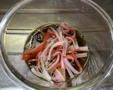 味付けのもずく酢で。簡単1品！作り方4写真