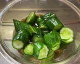 味付けのもずく酢で。簡単1品！作り方5写真