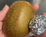 玉葱しんじょのキウイあんかけ作り方2写真