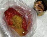 レンジで３分　鯖味噌トマトカレー作り方3写真