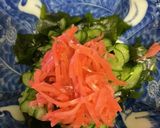 暑い夏に食べたい♪ワカメと胡瓜の酢の物作り方8写真