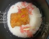 生姜香る　ファミチキご飯作り方3写真
