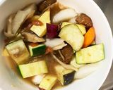 肉無さっぱり梅生姜照り焼き味春雨炒め煮作り方13写真